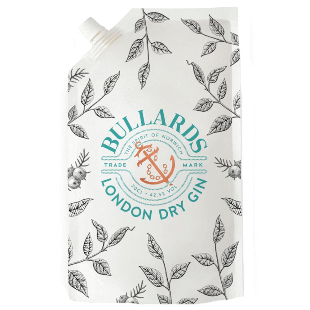 Bullards London Dry Gin Eco-Refill Pouch 42.5% 70cl